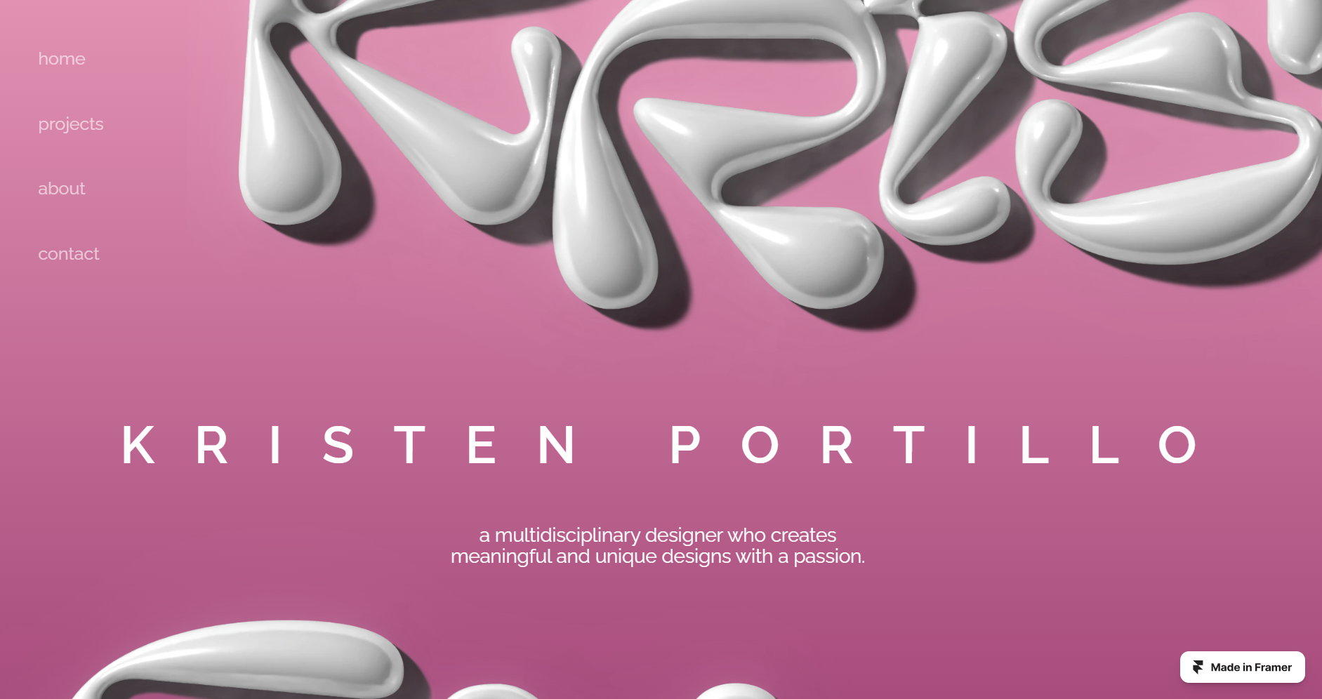 Kristen Portillo's submission from Devpost